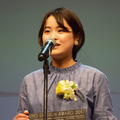 「コクヨデザインアワード2017」表彰式／グランプリを受賞した「食べようぐ」にょっきの八幡佑希氏