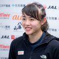 第13回ボルダリングジャパンカップで女子3位の伊藤ふたば（2018年2月4日）