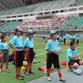 小学生タグラグビー教室「AIG Tag Rugby Tour」が東京、名古屋、大阪で開催