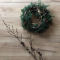 new year wreath作りワークショップ by ムュゲ