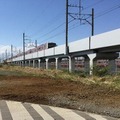 海浜幕張駅側から見た新駅の設置予定地。