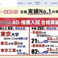 早稲田塾 2021年度AO・推薦入試 合格実績