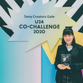 インタビューに応じてくれた「U24 CO-CHALLENGE 2020」でグランプリを受賞した高校生の伊藤詩奈さん