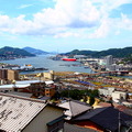 西坂町側からJR九州ホテル長崎を眺める