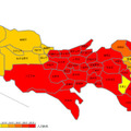 都内における感染性胃腸炎の保健所別発生状況　2012年第48週（11月26日～12月2日）