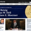 ノーベル賞、Webサイト