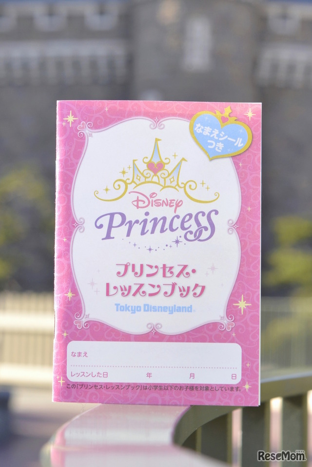 「プリンセス・レッスンブック」　(c) Disney
