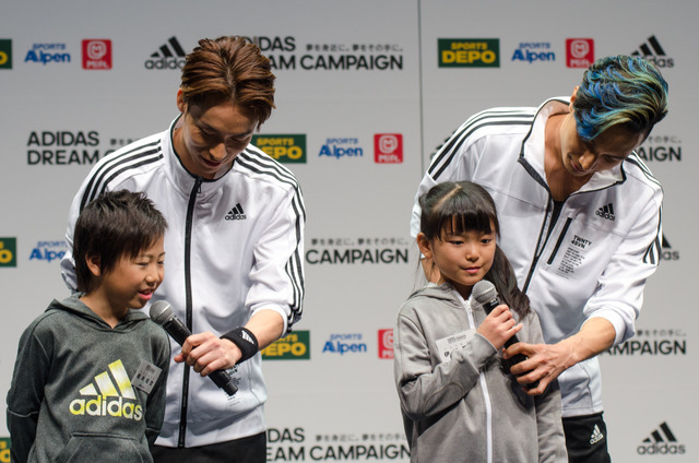 『ADIDAS DREAM CAMPAIGN With EXILE THE SECOND』新CM発表会（2016年10月20日）
