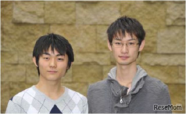 ゲームを考案した現役慶應義塾大生（左：杉本和希氏、右：中里龍氏）
