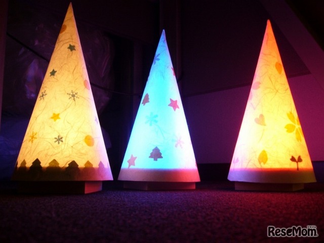 パナソニック・親子LED工作教室「クリスマスランプをつくろう！」
