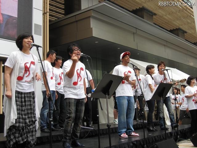 TUBEがチャリティーイベント開催、来場者1500人と「RESTART」大合唱 イベントにはTUBEのほか、沢田知可子、ジェロらが参加した