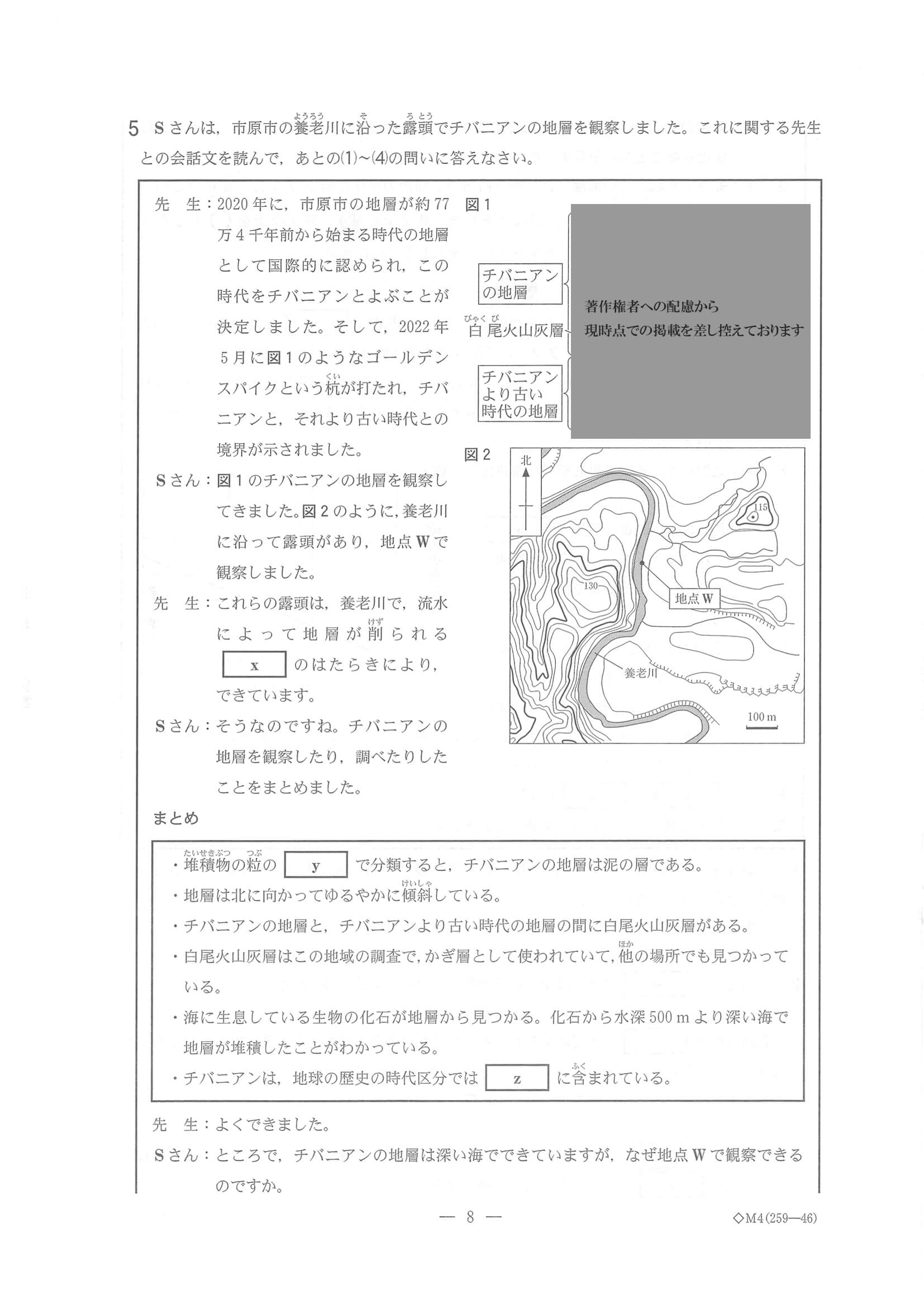 2023年度 千葉県公立高校入試（標準問題 理科・問題）8/17