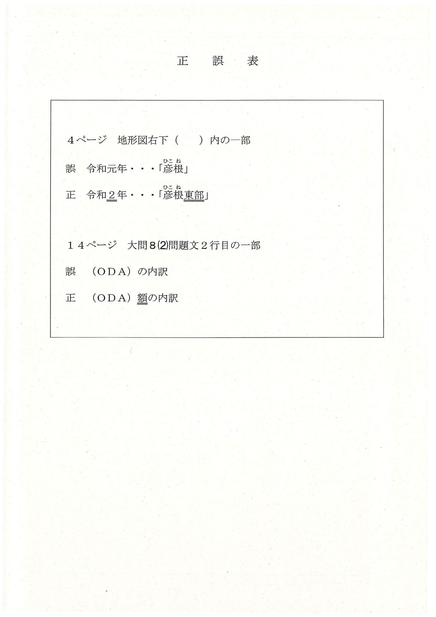 2024年度 千葉県公立高校入試（標準問題 社会・問題）15/15