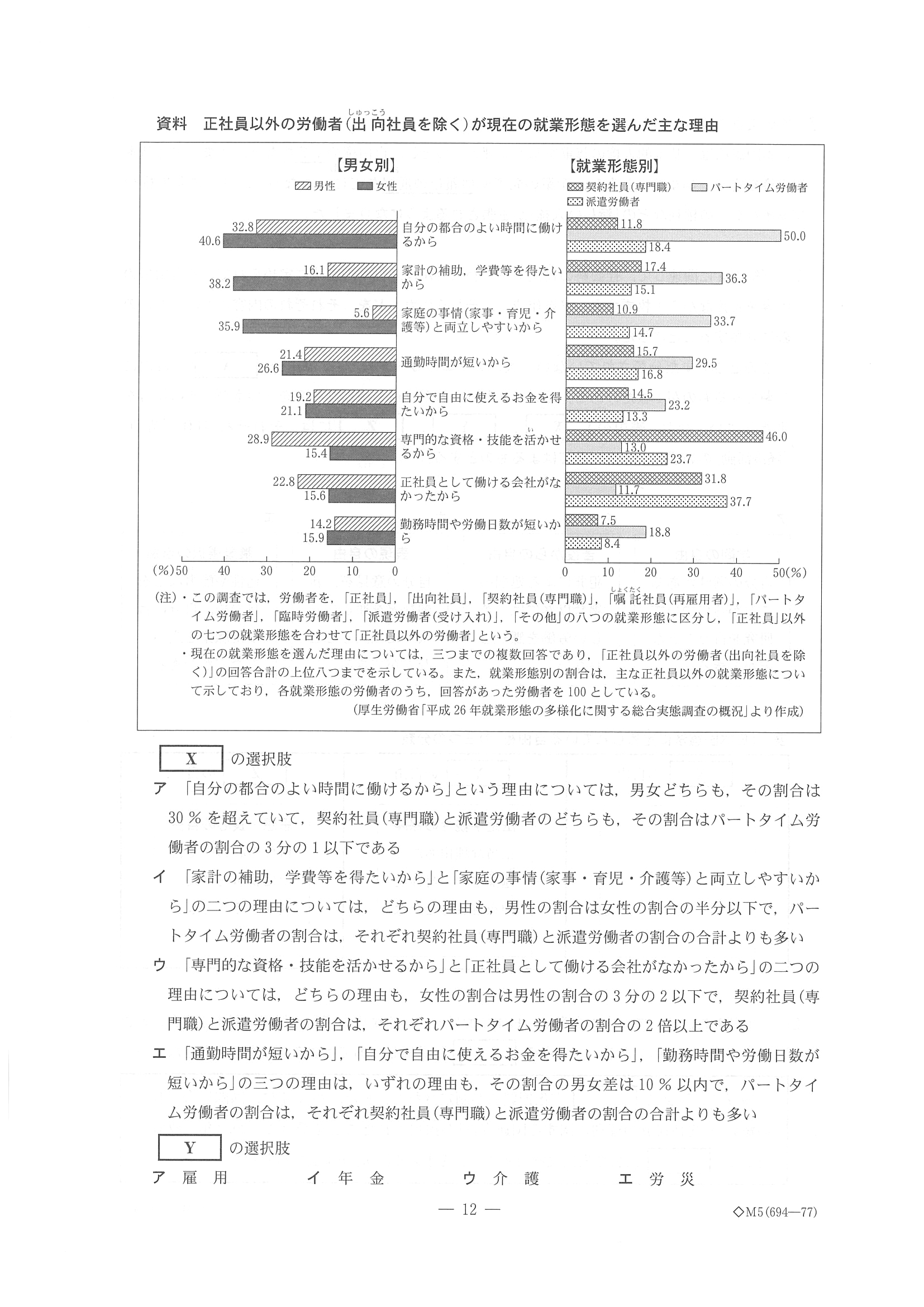 2017年度 千葉県公立高校入試（社会 前期・問題）12/14