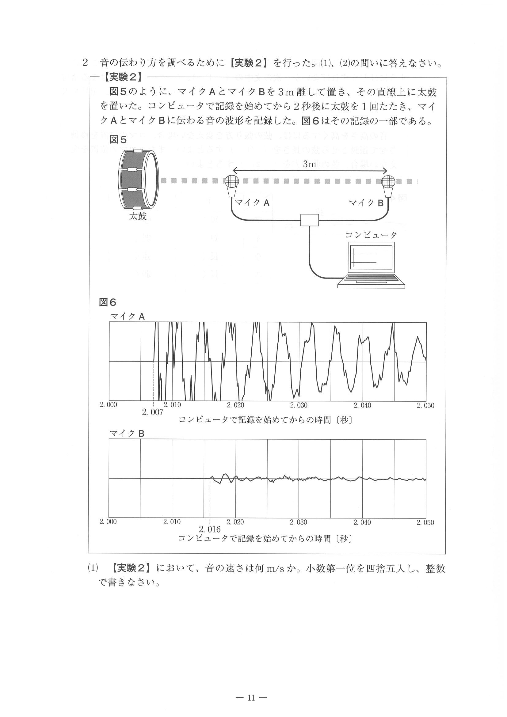 2014年度 佐賀県公立高校入試（理科 特色・問題）11/15