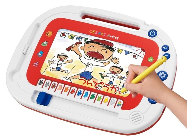 描いた絵が動く…メガハウス「おえかきアーティスト」7月発売 | リセマム