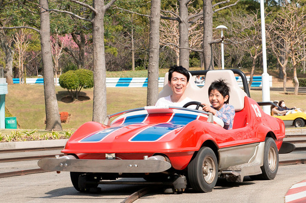 ディズニーランド　ブリキ　グランドサーキット　7台 ディズニーランド ブリキ グランドサーキット プルバックカー 7台