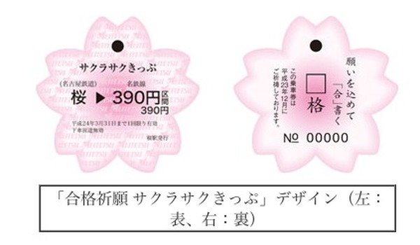 名鉄、合格祈願きっぷなど受験生応援キャンペーン12/17より | リセマム