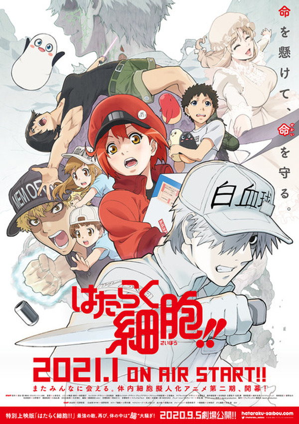 はたらく細胞 第1期 Abema特番が7月放送 リセマム