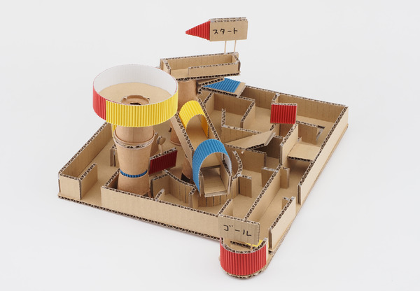 迷路工作 ダンボール 迷路 保育 子供 工作キット 迷路 中学年 高学年 小学生 イベント 簡単 自由研究 キット 保育 ビー玉 プログラム アナログ 遊べる stem教育 理系 プログラミング 段ボール 夏休み COROCORO迷路 クリスマス プレゼント cam natu クリスマスプレゼント の通販はau PAY マーケット
