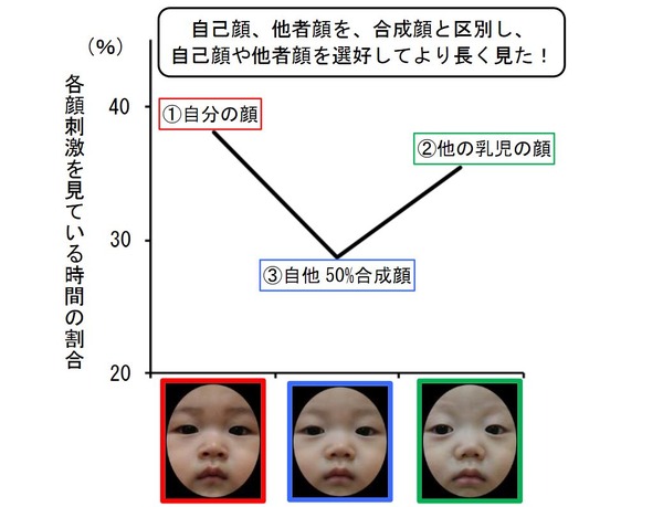 赤ちゃんも「自分の顔」を認識九州大学が研究成果