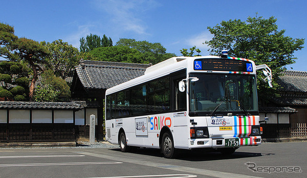 路線バスが自動運転「渋沢栄一 論語の里 循環バス」埼玉工大