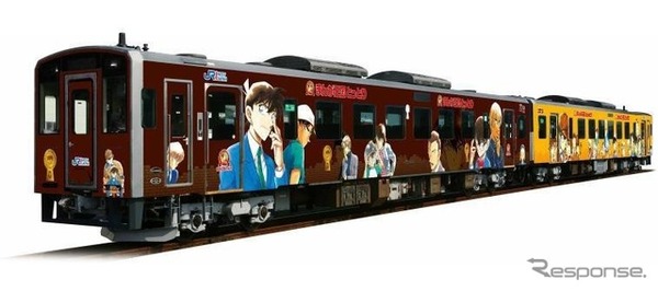 名探偵コナン列車 新デザイン車両 9 18運行開始 リセマム