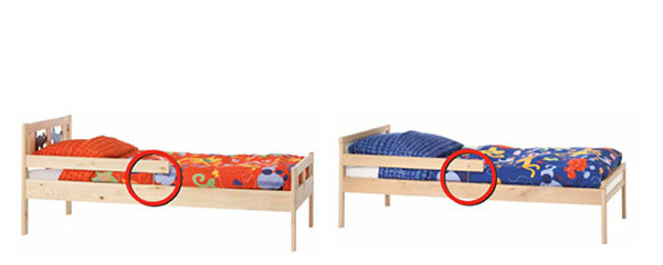 イケア、子ども用ベッドの一部でケガの恐れ | リセマム