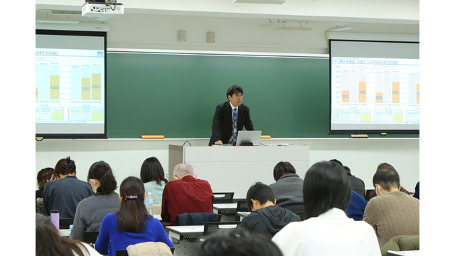 2025年12月14日に、駿台予備学校 お茶の水校3号館（東大専門校舎）で開催された『東大入試情報講演会 ₋冬編₋』のようす