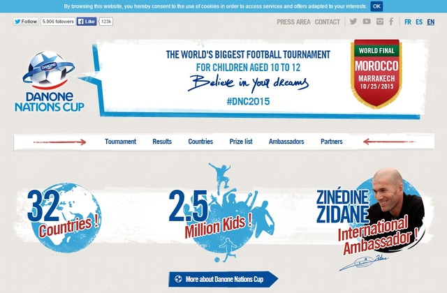 Danone Nations Cup Official Web Site