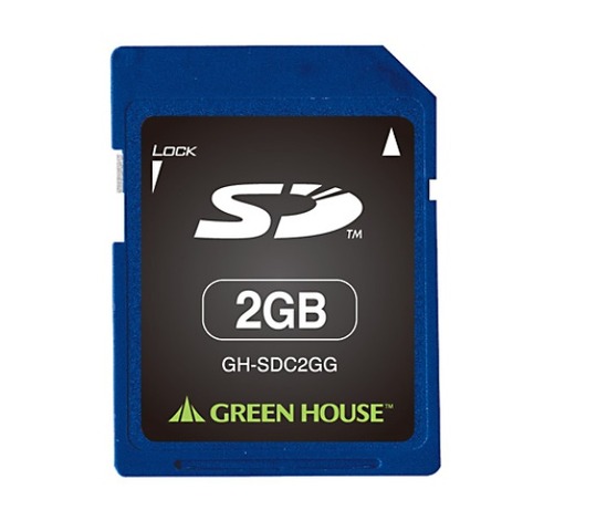 GREEN HOUSE製品「GH-SDC*Gシリーズ」http://www.green-house.co.jp/products/pc/memorycard/sd/gh-sdc_g/