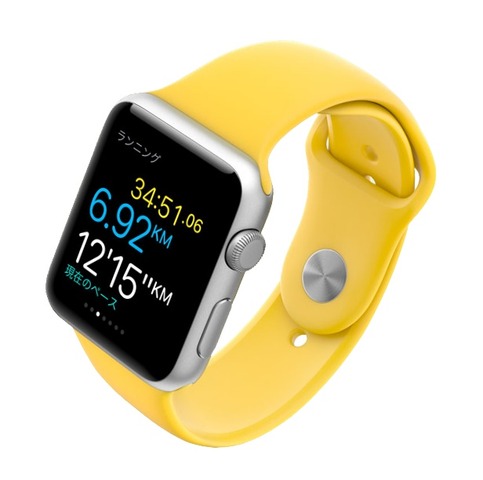 ウェアラブルのイメージ（「Apple Watch」）