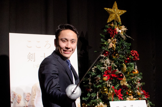 映画『こころに剣士を』公開記念イベント（2016年12月12日）