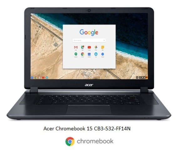 Acer Chromebook 15 CB3-532-FF14N