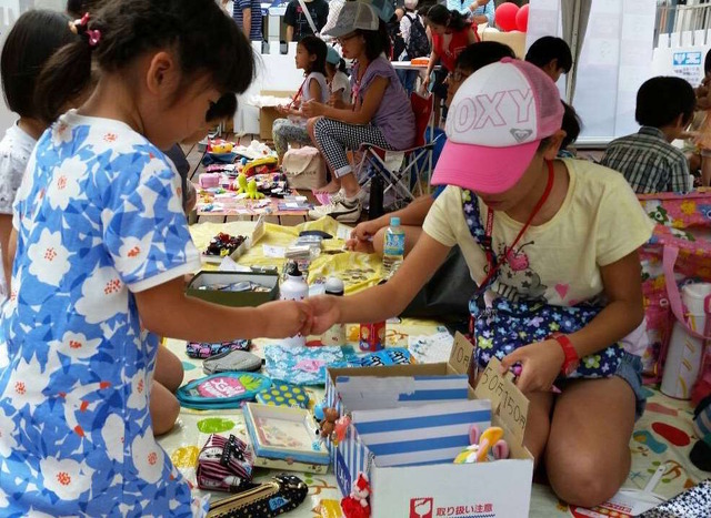 お店もお客も子どもだけ Mottainaiキッズフリマ3 池袋 リセマム