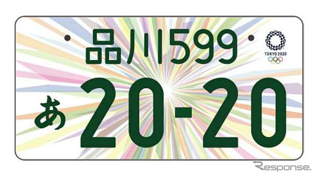 図柄入りナンバー（寄付金付き）