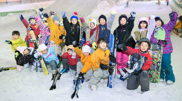 「初心者の子ども向けスノーボードレッスン」が都内近郊で開催