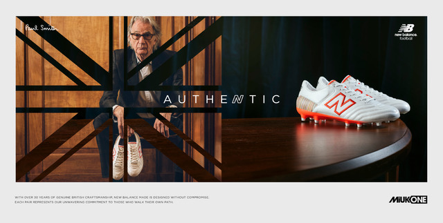 ニューバランス×ポール・スミス、スペシャル仕様の「576」＆モダンなスパイク「MiUK One」発売