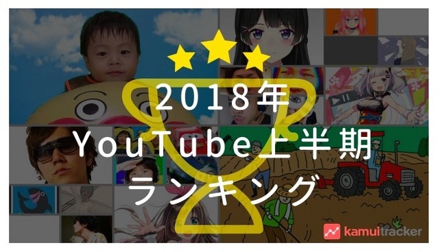 エビリー「YouTube2018年上半期ランキング」