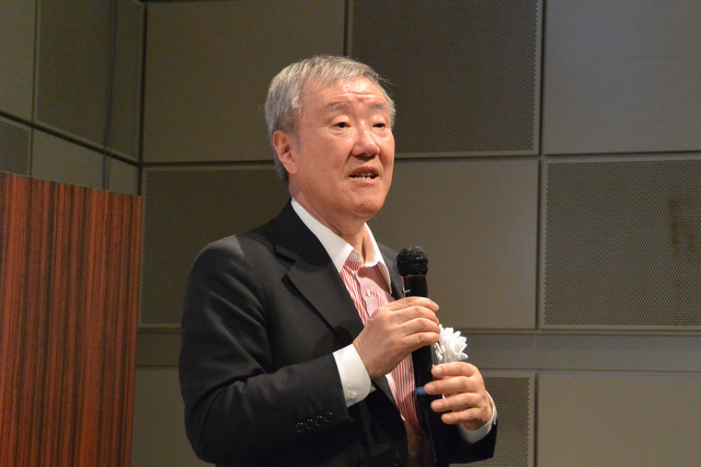 2019年6月6日、NEE2019の基調講演「日本の教育と大学の役割」に登壇する出口治明氏