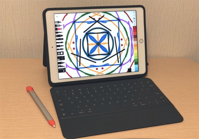 iPadを万能の文房具にするロジクールのキーボードケースRUGGED FOLIOとCrayon | リセマム
