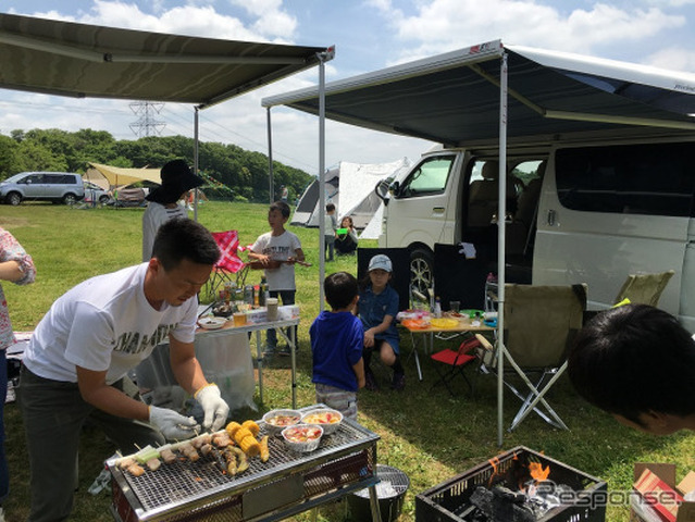 キャンピングカーで子どもたちと思い出つくり（イメージ）