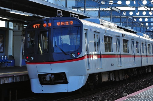 都営地下鉄の羽田空港直通列車。