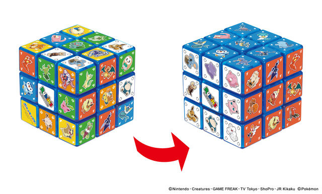 「ポケモン」よりルービックキューブが発売！6面を揃える通常の遊び方のほか、パルデア地方のポケモンのみを揃える遊び方も