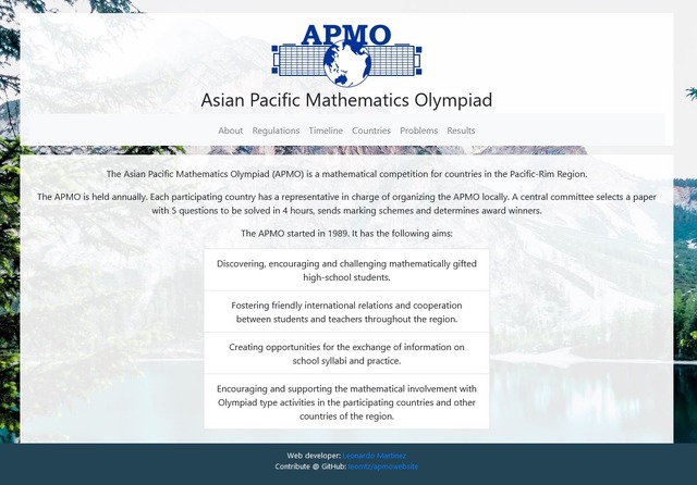 アジア太平洋数学オリンピック（APMO）