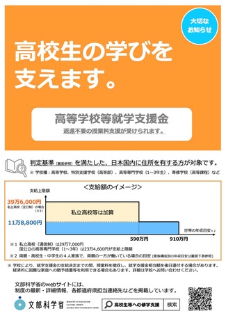 高等学校等就学支援金制度