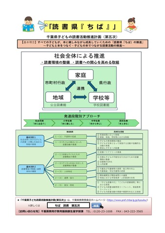 千葉県子どもの読書活動推進計画（第五次）