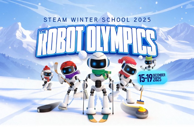 小学生対象「STEAM ウィンタースクール 2025 - THE ROBOT OLYMPICS」