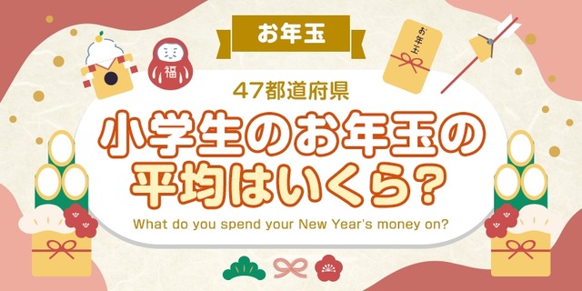 小学英のお年玉の平均は？