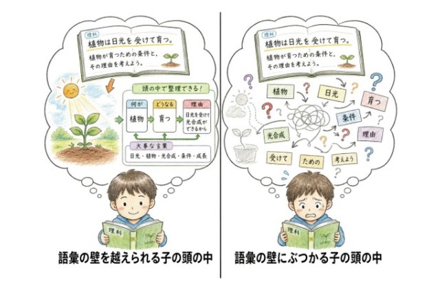 「語彙の壁」のイメージ